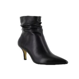 Bella Vita Danielle Black Leather Booties 50-6352 Boot 7.5M NWT